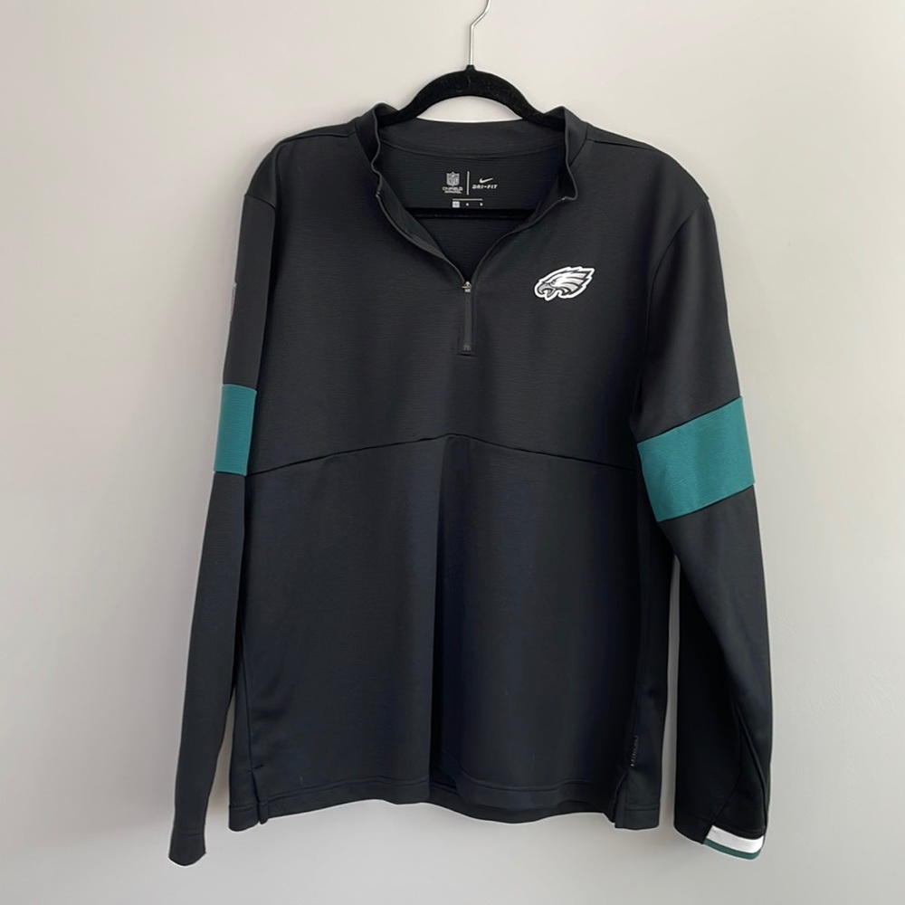 Philadelphia Eagles quarter zip Nike Dri-Fit